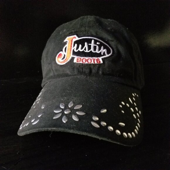 NWOT WOMEN'S JUSTIN BOOTS BASEBALL CAP - Picture 1 of 5